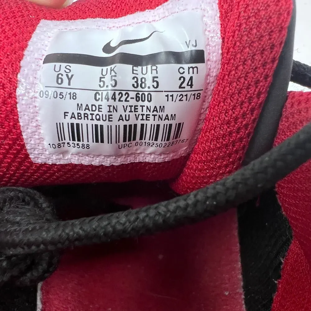 Nike Air Max‎ 95 Baltimore Home Sneaker CI4422-600 Red White Size 6Y Womens 7.5